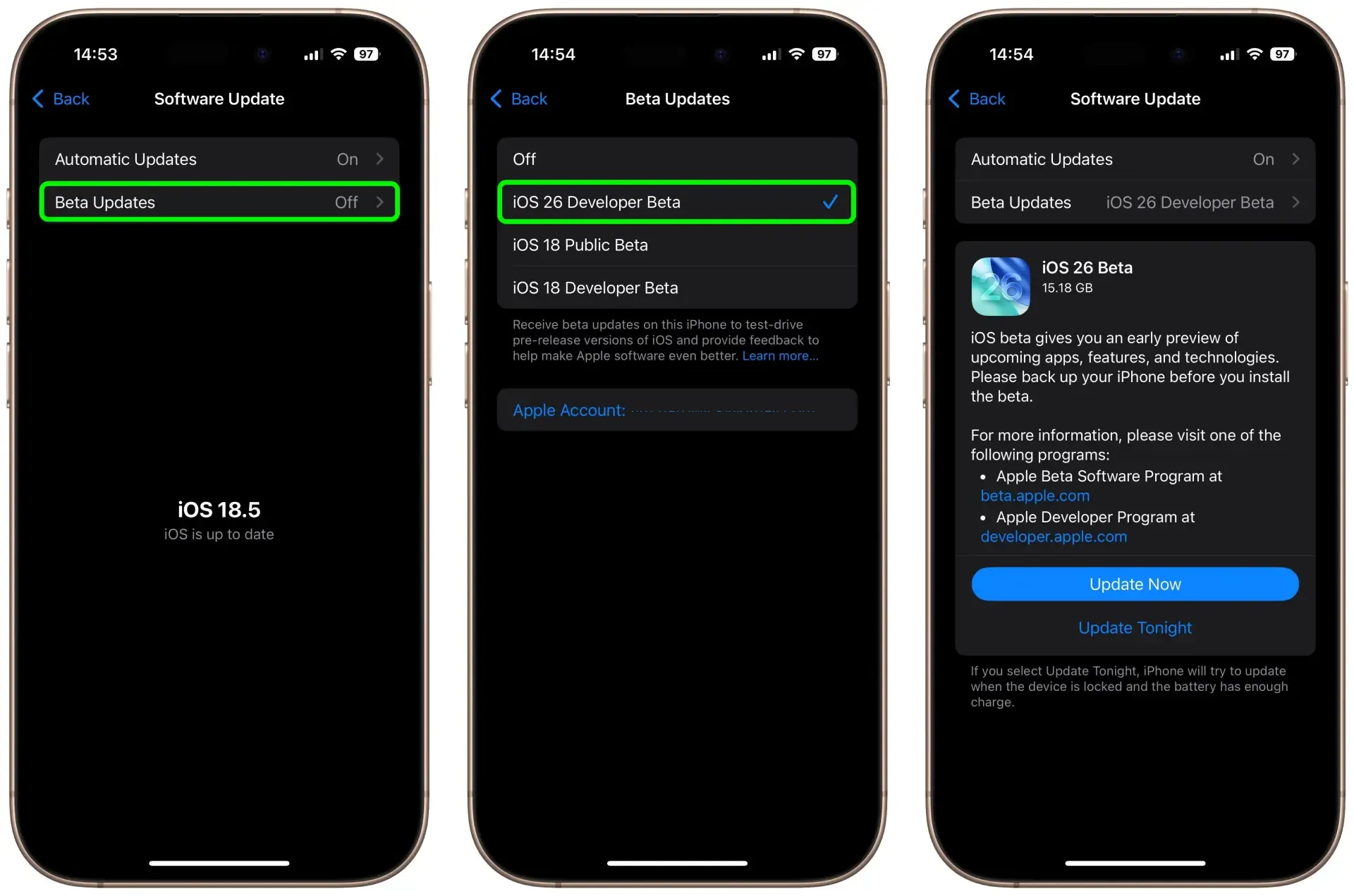 iOS 26 Beta: Liquid Glass & Apple Intelligence