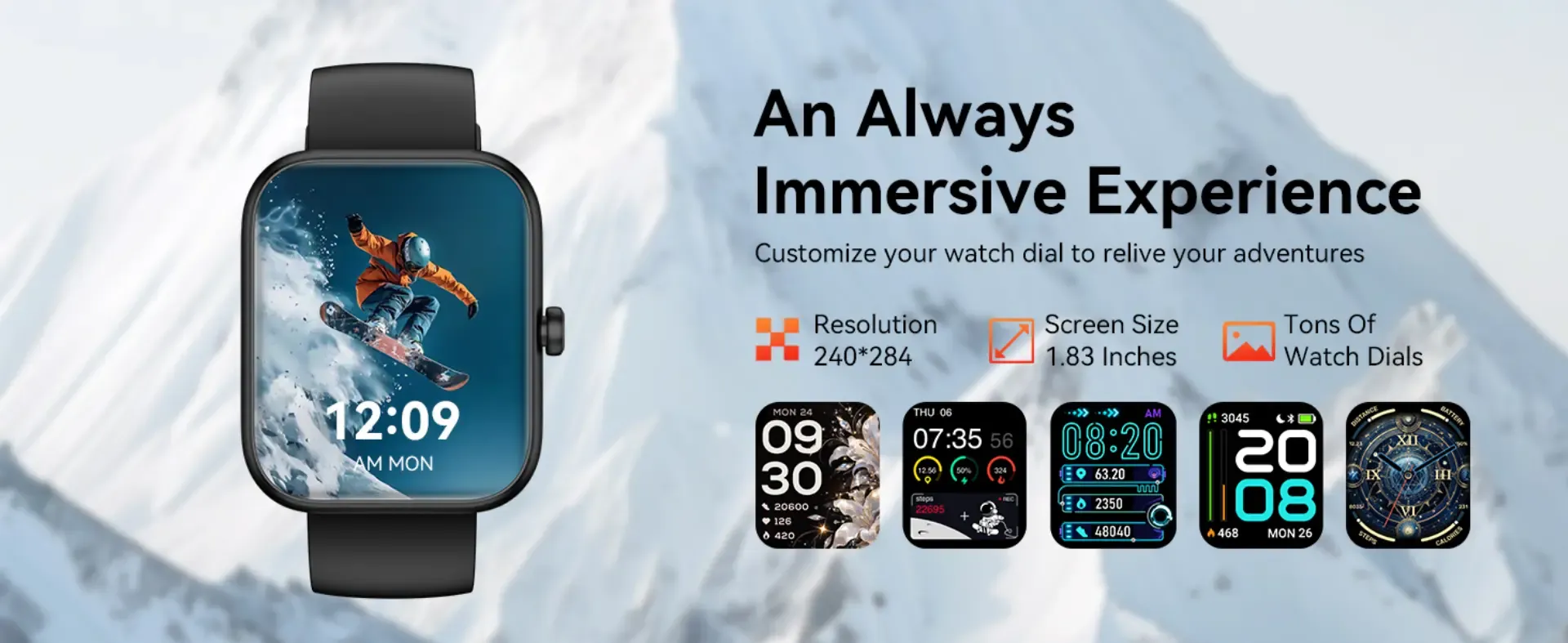 Smart Watch with Alexa — 1.83" HD Fitness Watch Review