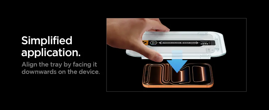 Spigen AluminaCore Screen Protector iPhone 17 Pro